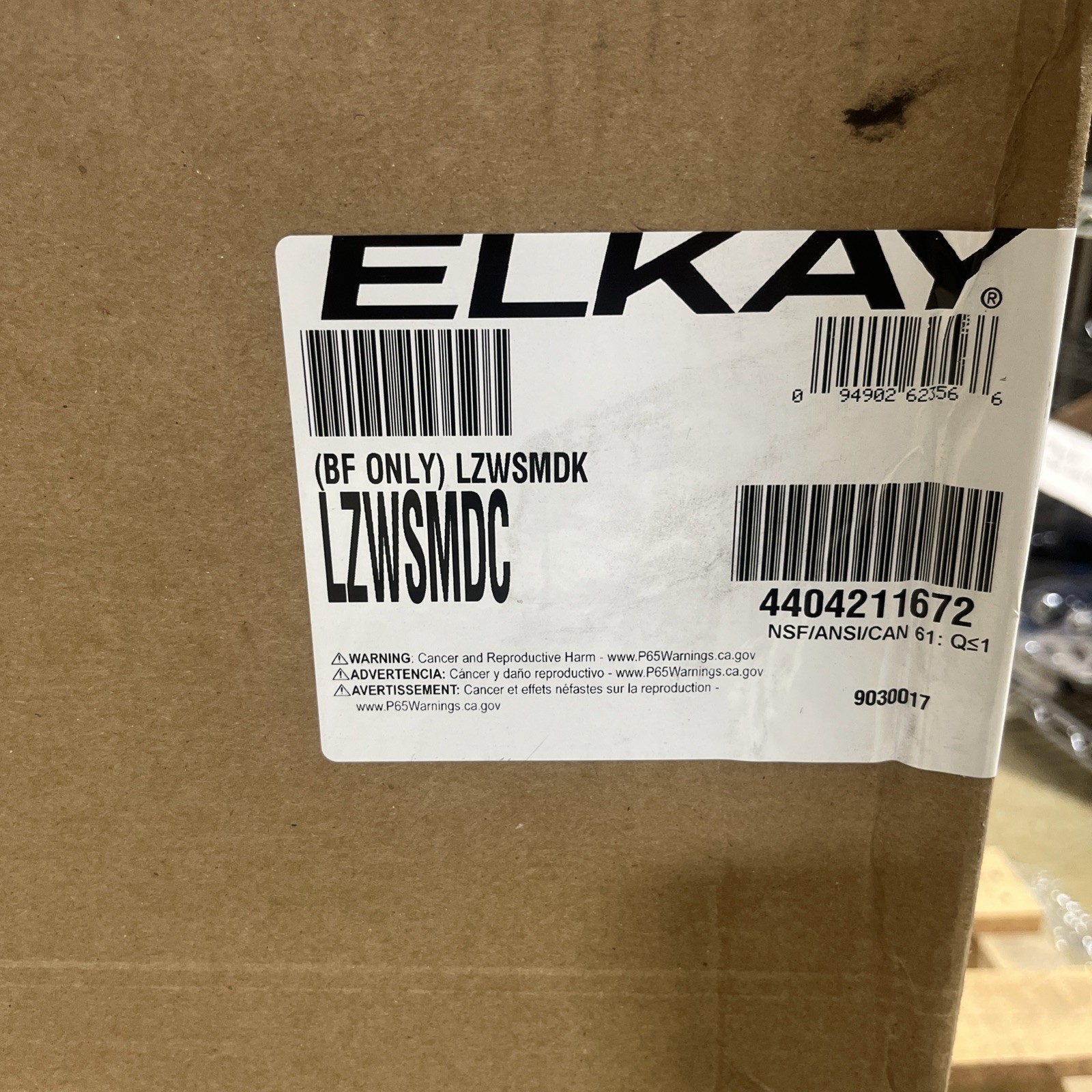 Elkay LZWSMDK ezH2O® In-Wall SS Bottle Filling Station Filtered Non-Refrigerated