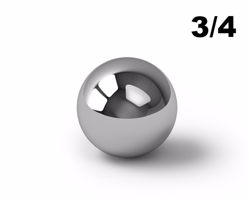 200 3/4″ Inch G25 Precision 440 Stainless Steel Bearing Balls