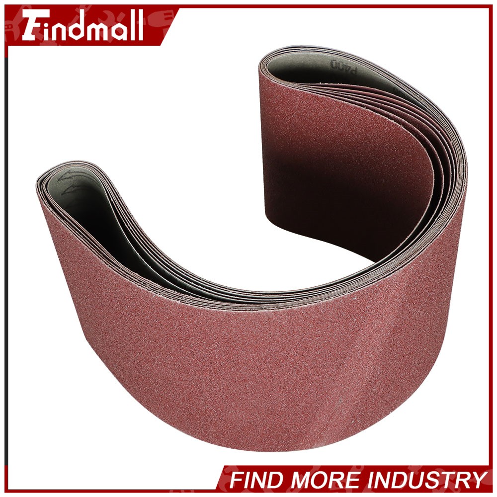 Findmall 6 Pack 6 X 48 Inch 60 80 120 150 240 400 Grits Belts Sander Sandpaper