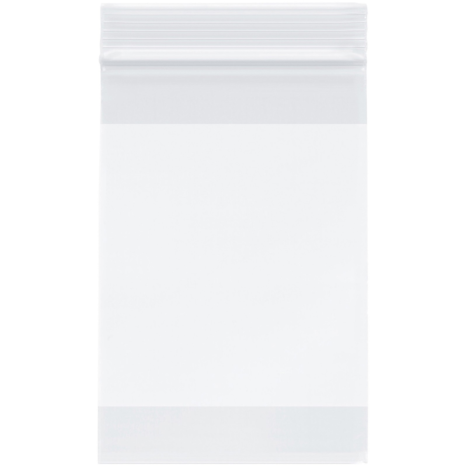 Plymor 4″ x 6″, 4 Mil with White-Block Heavy Duty Zipper Reclosable Plastic Bags