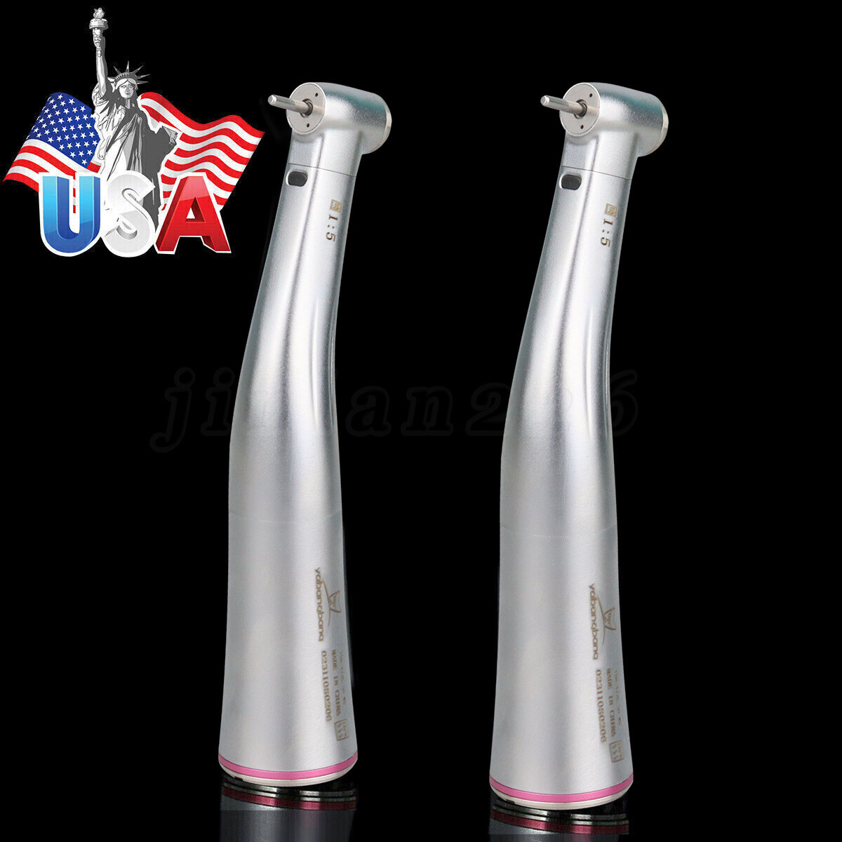Dental 1:5 increasing Contra Angle Ceramic Bearing Push Button Handpiece