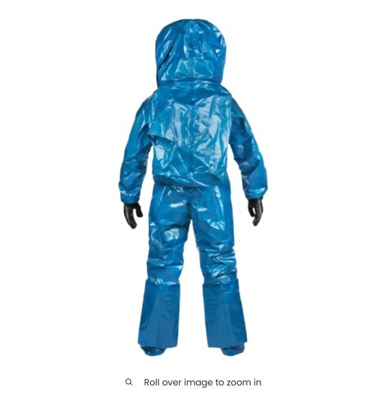 Lakeland Interceptor Fully Encapsulated Front Entry Level A Vapor Protective New