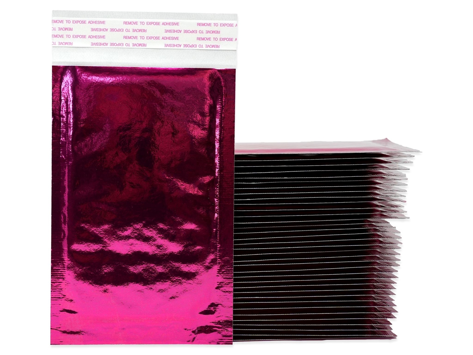 4×8″ Bubble Mailers, Polished Rose Gold, Pink, Hologram, Teal Metallic, Mirrored