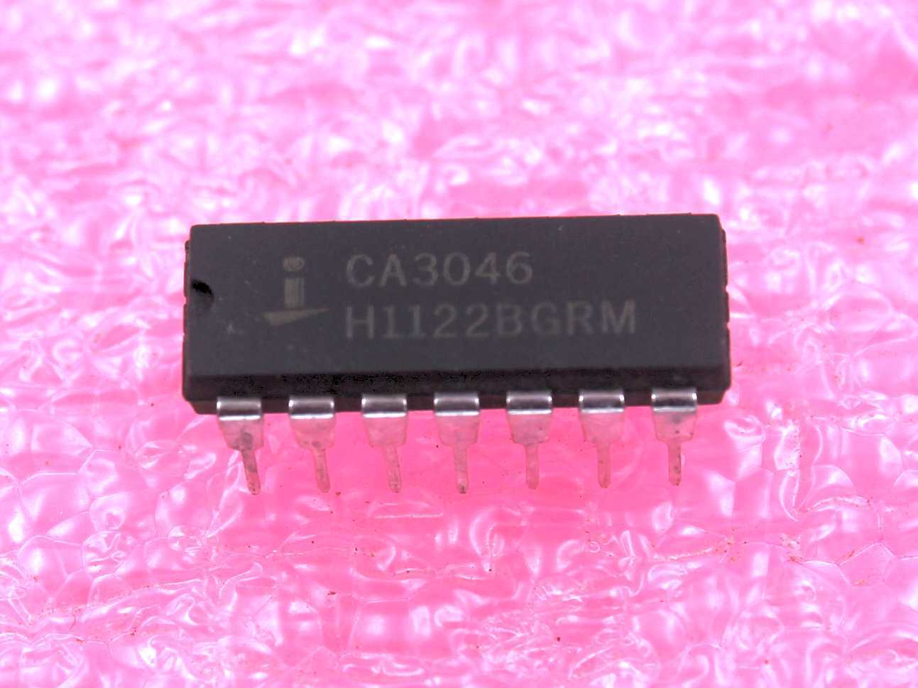 NPN Transistor Array CA3046 – Lot of 3