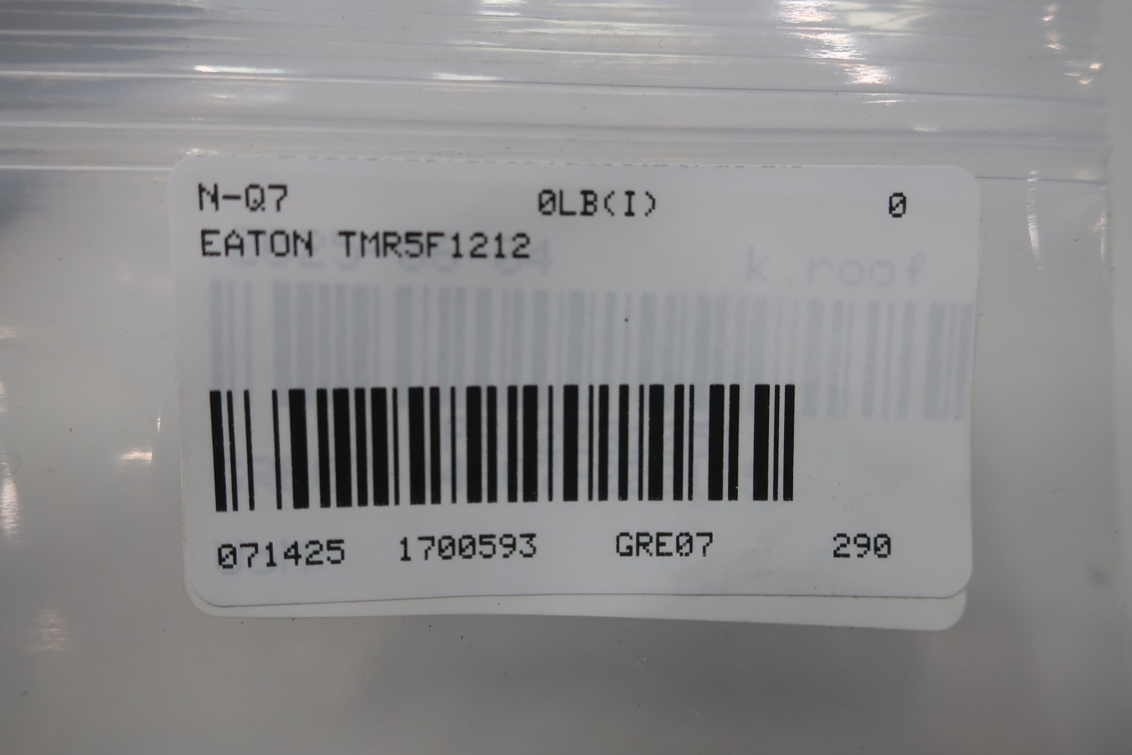 Eaton TMR5F1212 Time Delay Relay 12v-dc 0.05-5min