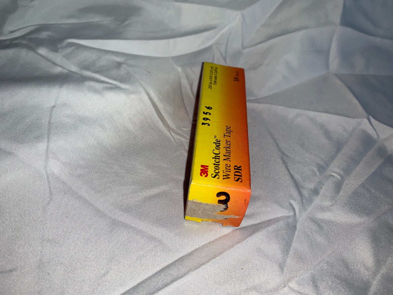 Qty 1 as shown- 3M ScotchCode Wire Marker Tape Refill Roll SDR-3