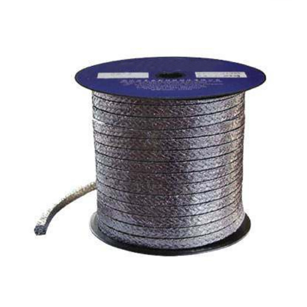 3x3mm – 30x30mm Square Gland Packing Graphite Seal Cord Rope for Pump Shaft Stem