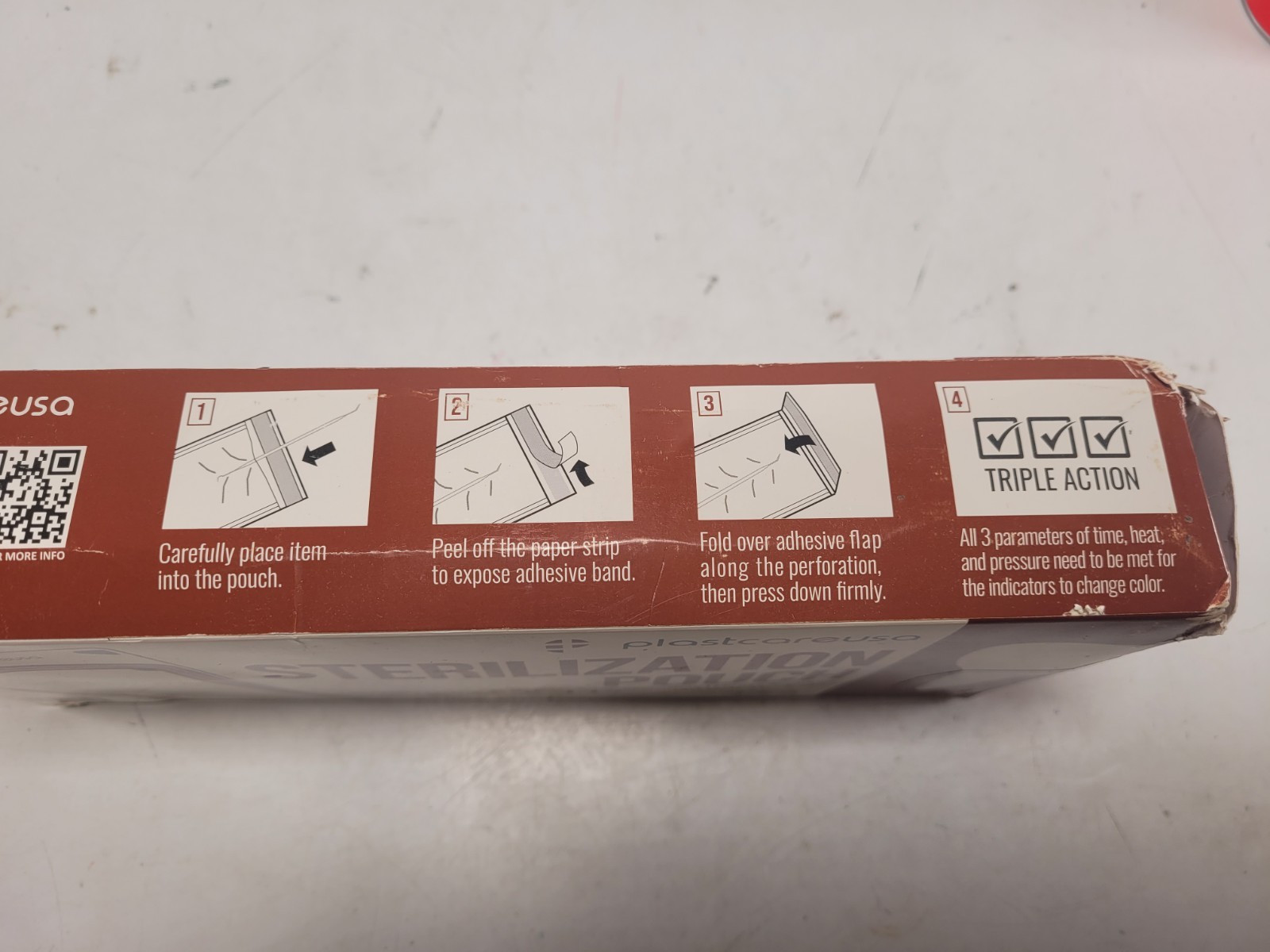 PlastCare USA Sterilization Pouches 5.25×11 Autoclave Dental Bags 200ct PG-5211