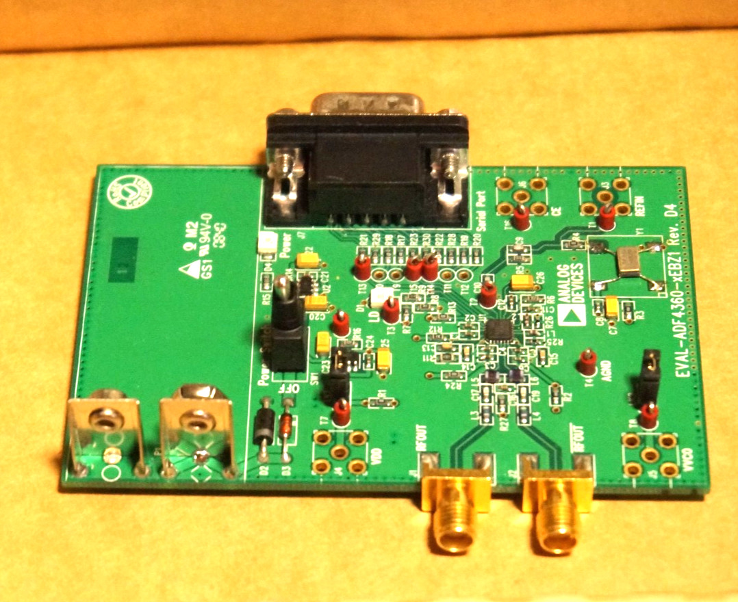 ANALOG DEVICES EVAL-ADF4360-7EBZ1-ND Evaluation Kit Clock & Timer Development