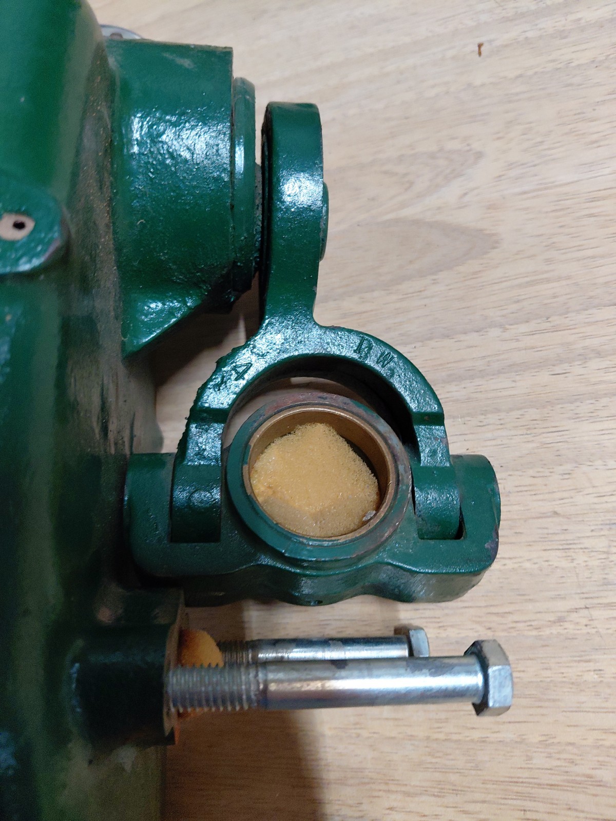 Du-All Spray Pump, 2GPM Single Cylinder Double Acting 340RPM Cast Iron Used