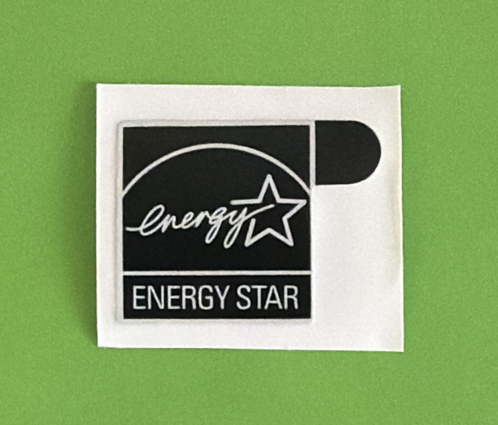 1 Piece of Energy Star Laptop/PC Sticker Logo Decal Badge 15mm x 15mm