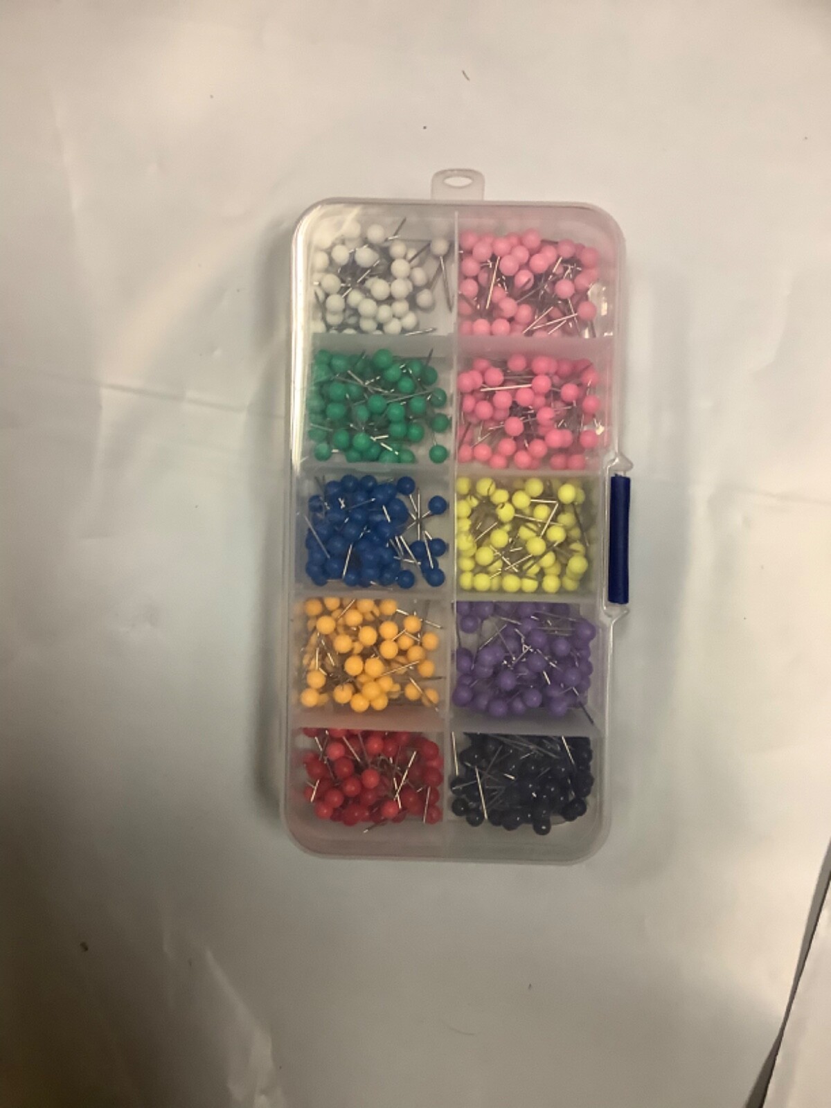 Ubrands 1000 Pieces map Push Pins Map Tacks Thumbtacks with Plastic Round