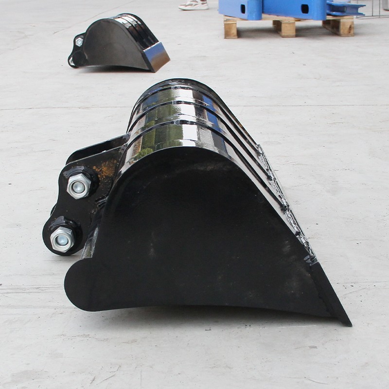 Upgrad 800mm Plain Bucket Attachment For Mini Excavator 0.8ton-1.5 ton with Pins