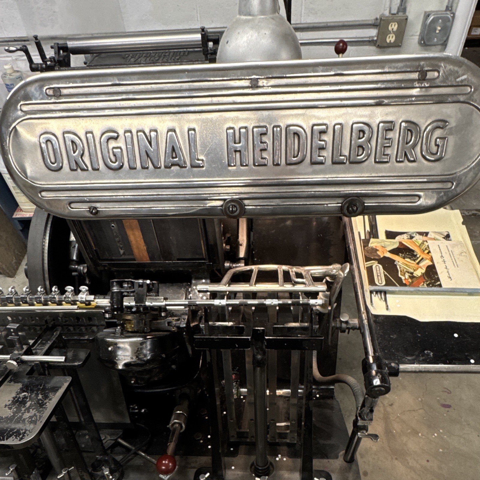 Heidelberg Original Heidelberg Letter Press Machinery Printing Machine