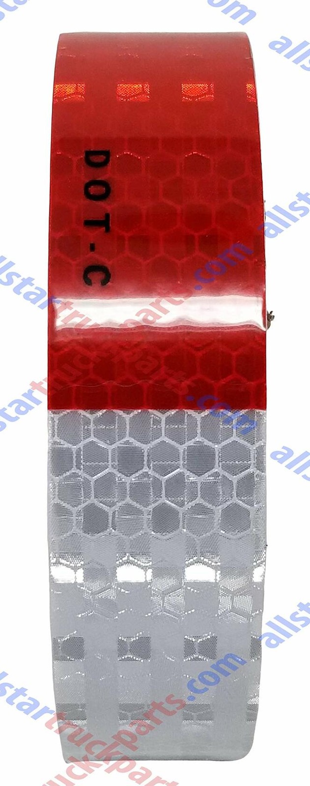 Conspicuity Tape DOT-C2 Reflective Truck Trailer Safety Red White: 1″/2″/3″ Wide