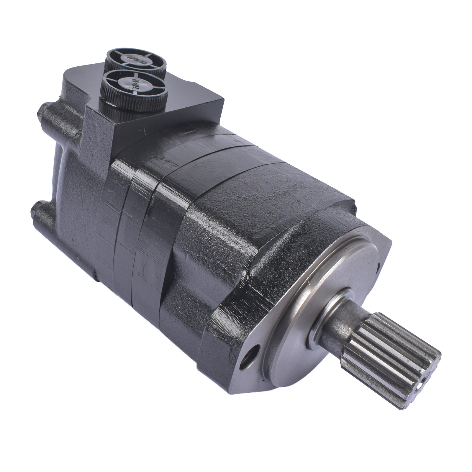 Hydraulic Motor for Char-Lynn 2000 Series Standard 2-Bolt 3.25” Cast Iron Black