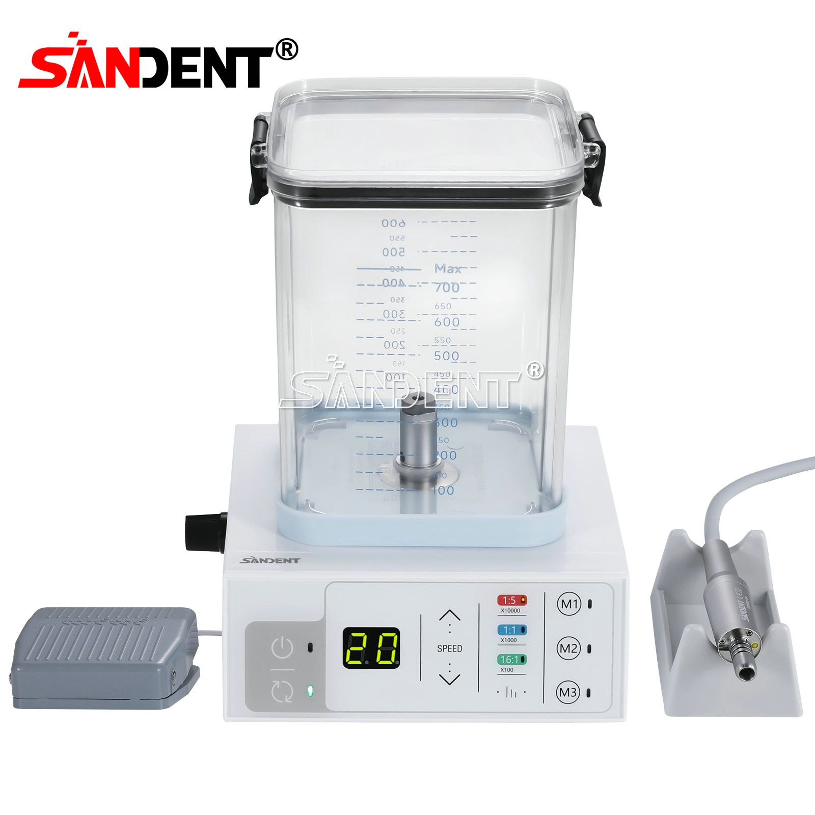 NSK Style Dental Brushless LED Electric Micro Motor/1:5 1:4.2 1:1 Handpiece USA