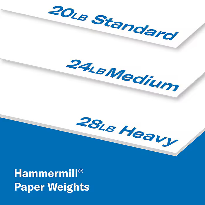 Hammermill Copy Plus Paper 8.5×11 20 lb 92 Brightness 5000 Sheets/Carton 105007