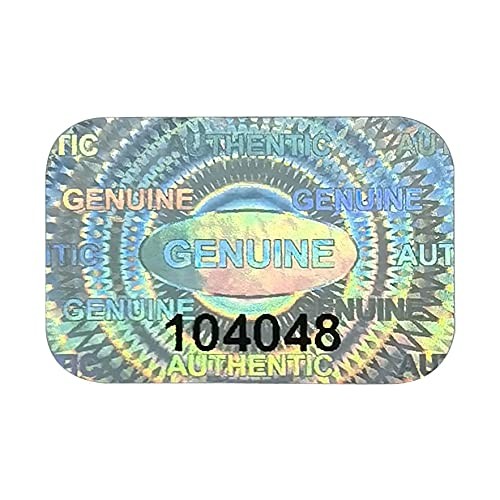 500 PCS Tamper Proof Hologram Stickers Silver Void Warranty Labels