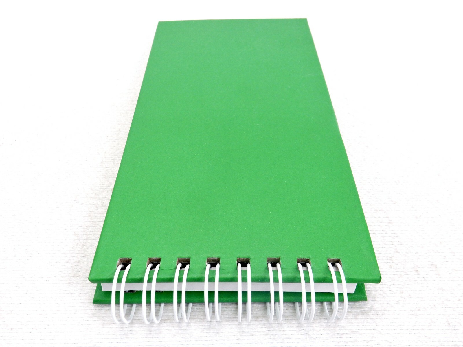 Seth Flip-Top Notebook, 60 Pages, Kelly Green Hard Cover, Wire Bound, #LO3102