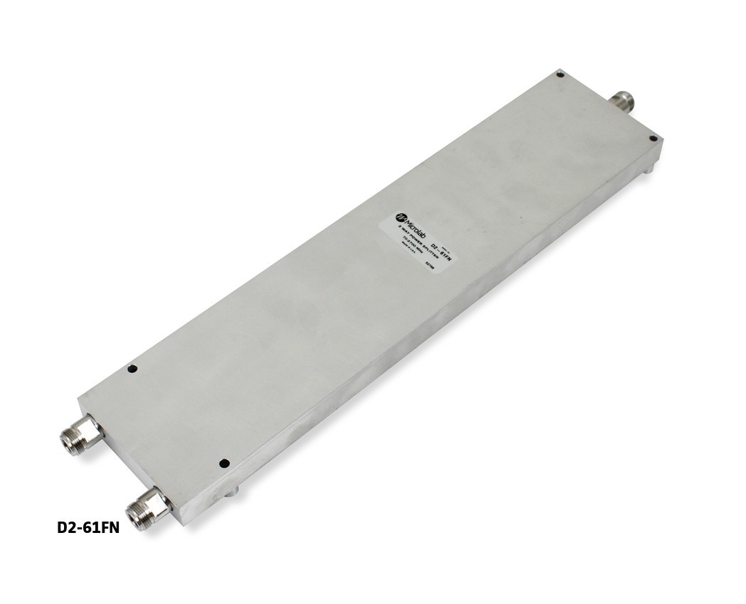 Microlab D2-61FN Power Splitter 2-Way, N Connectors 70-2700 MHz 12-18dB