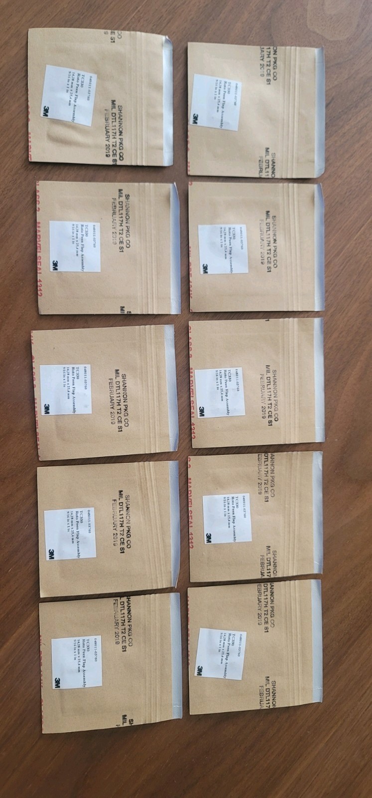 3M TC330 Roto Peen Flap Assembly 048011-03760 (10pack),free Shipping.