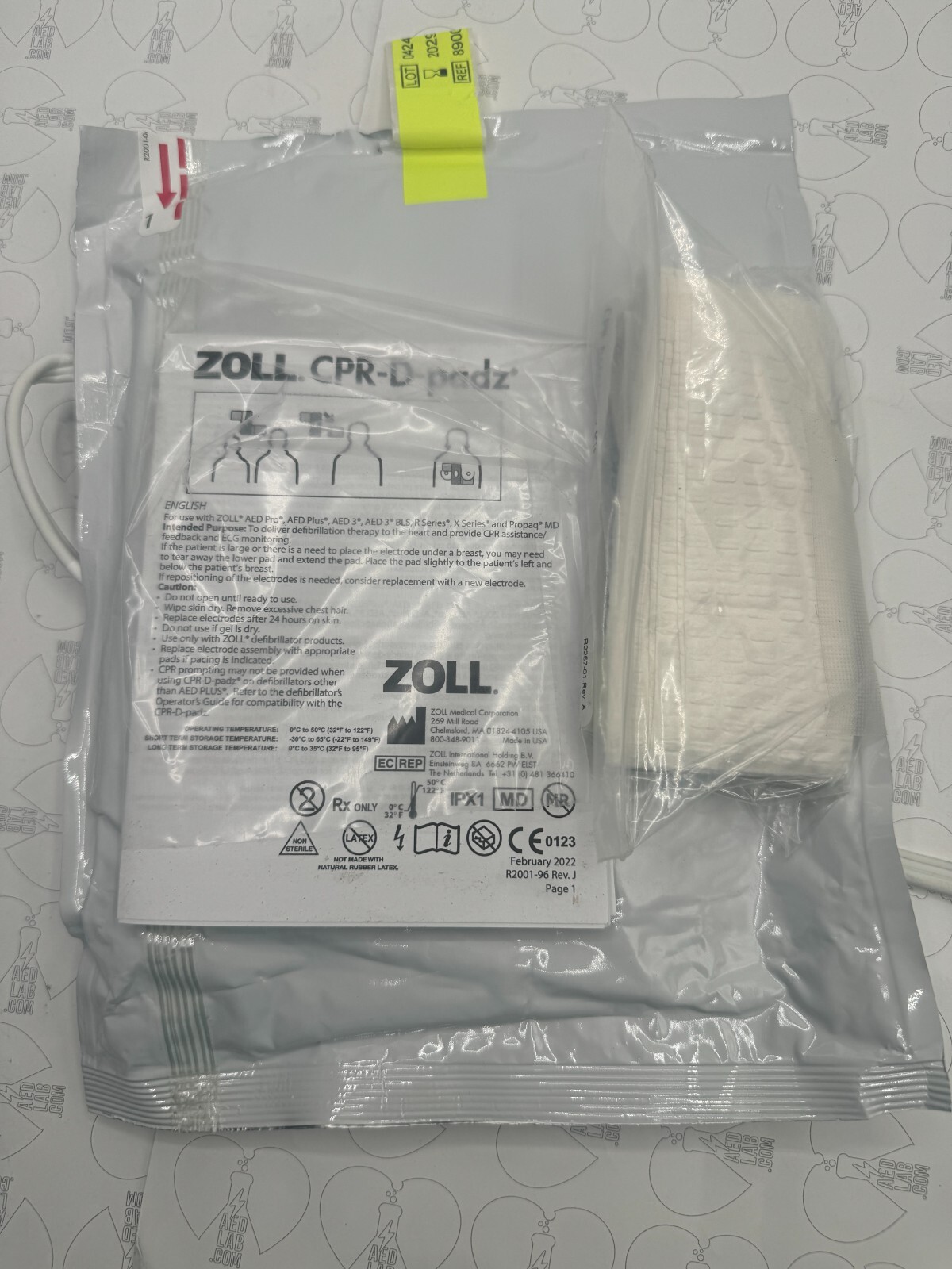 Zoll CPR-D-Padz 8900-0800-01 Expire 2027