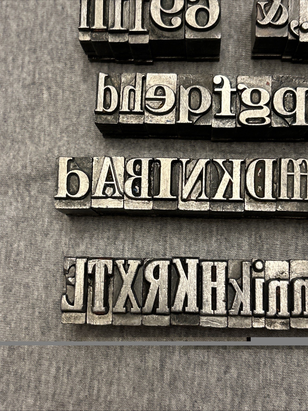 Letterpress Printing Block Mixed Lot Letters, Numbers, Symbols, BB & S Chicago