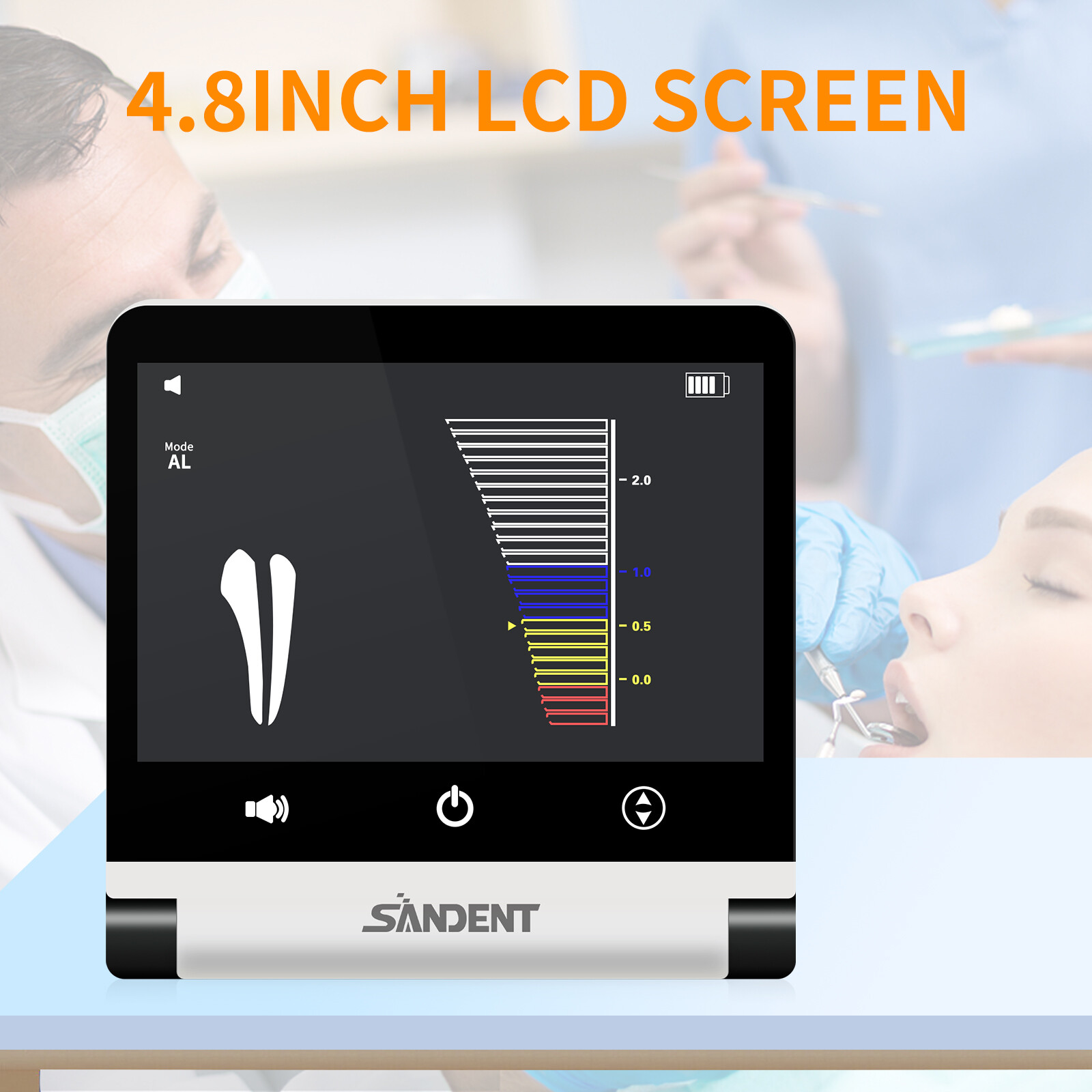 Woodpecker Style Dental Endo Apex Locator Endodontic Root Canal Finder Measure