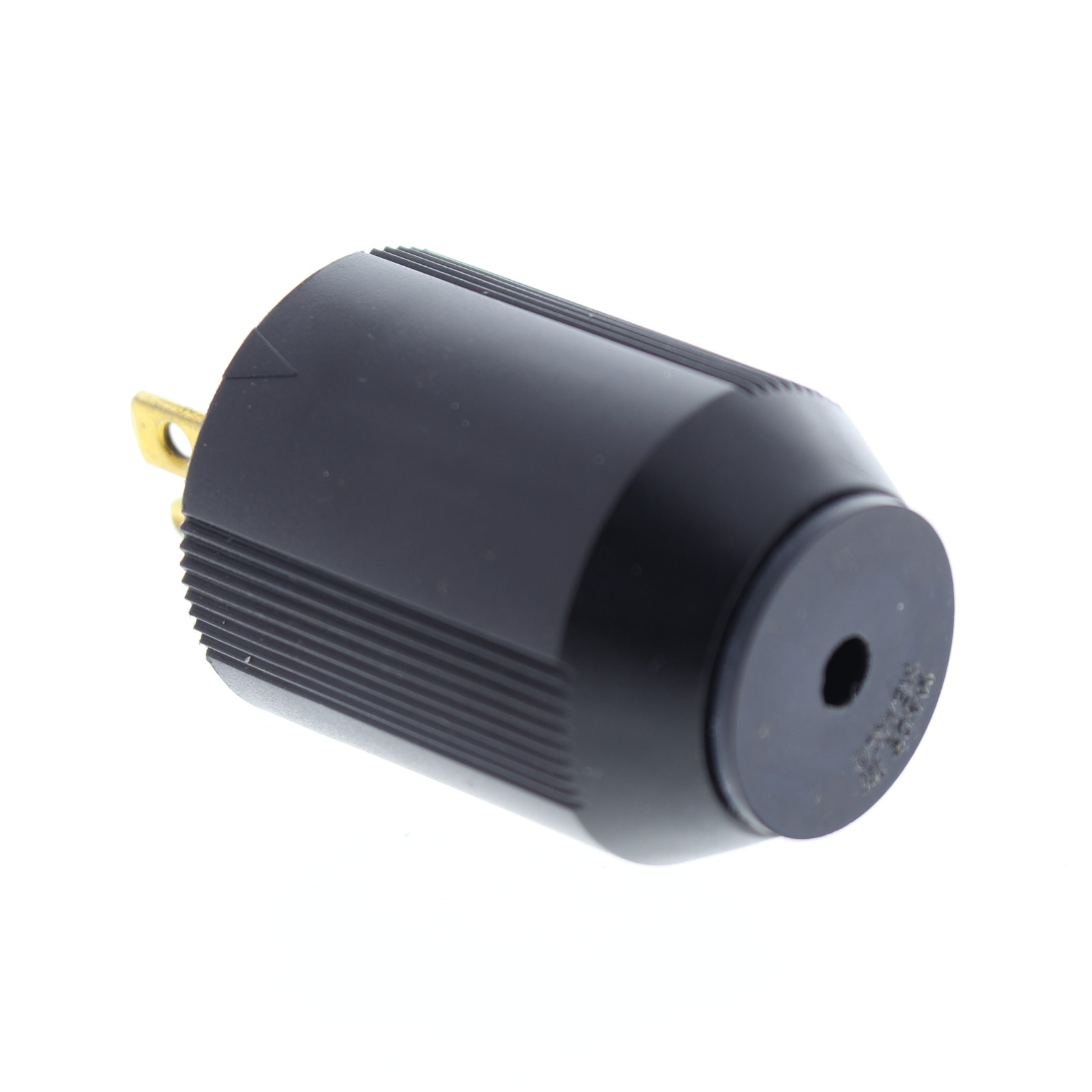 Cooper 5266N1 Black 15A Straight Blade AutoGrip Plug Connector 5-15 2P3W 125V