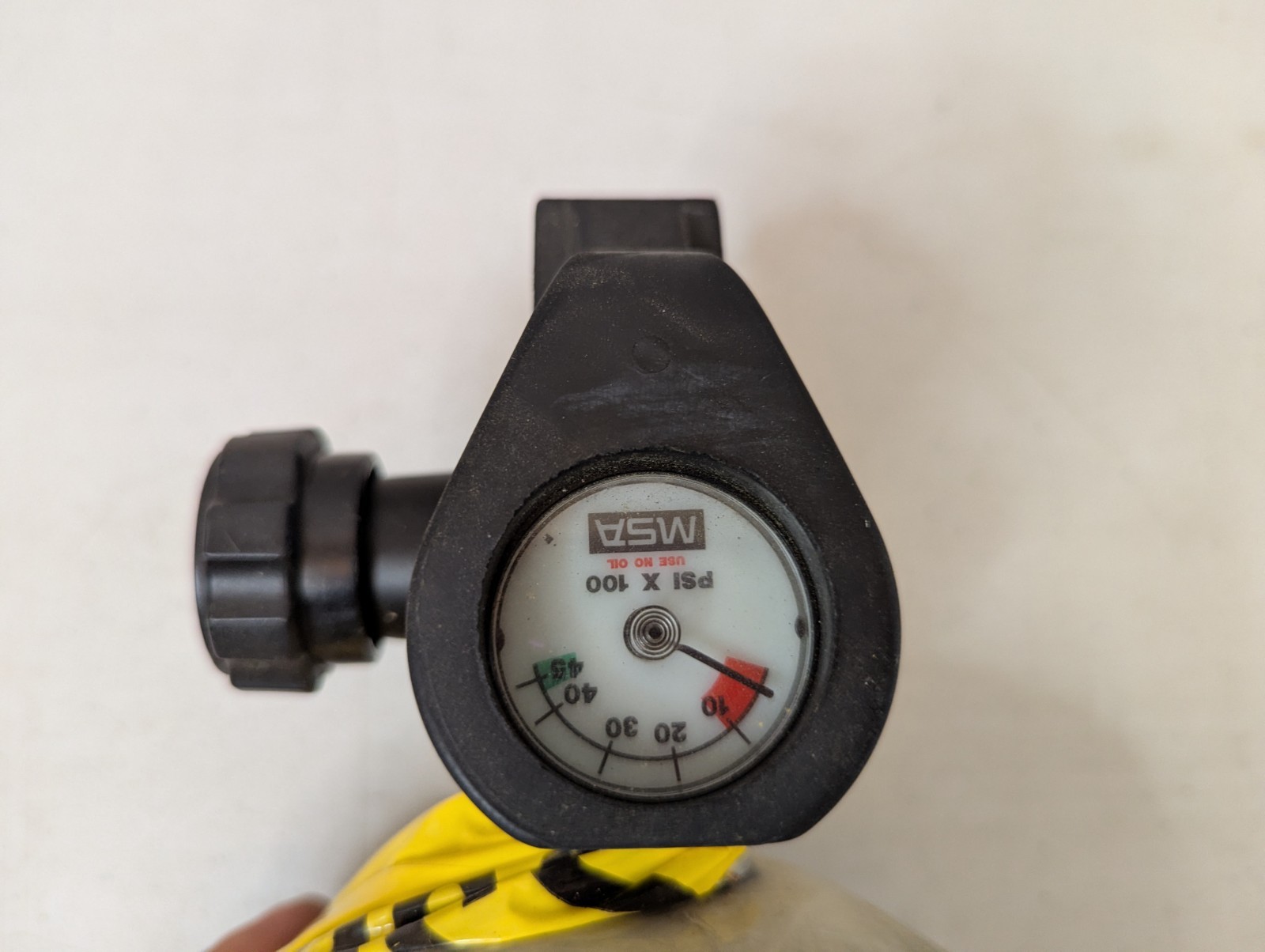 MSA H-45 TC-SU 5303-310 CARBON FIBER BREATHING AIR CYLINDER TANK 300BAR ~2014
