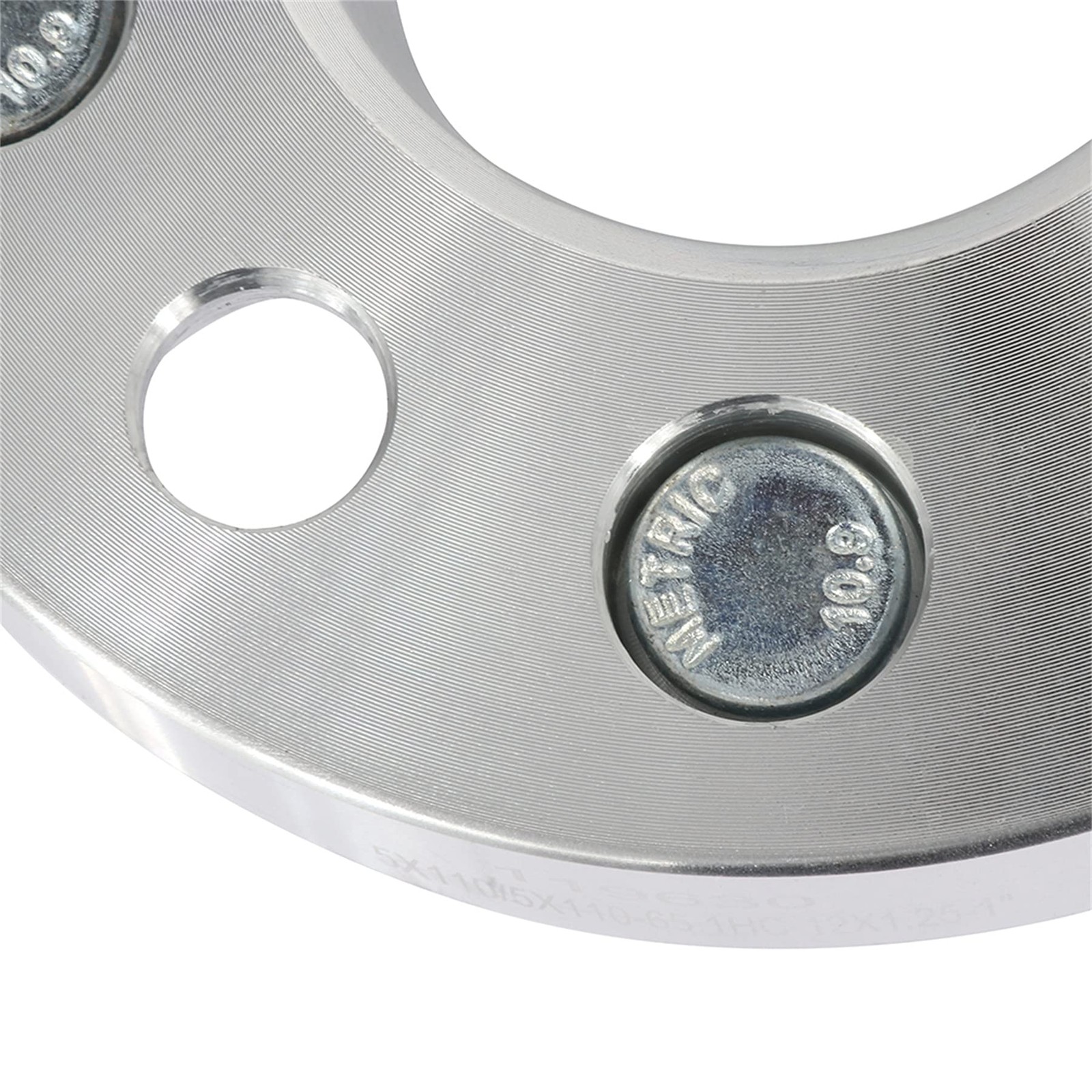 2x 1 Inch 5×110 Wheel Spacers 12×1.25 Studs 65.1mm Hub Bore for Dart Cherokee