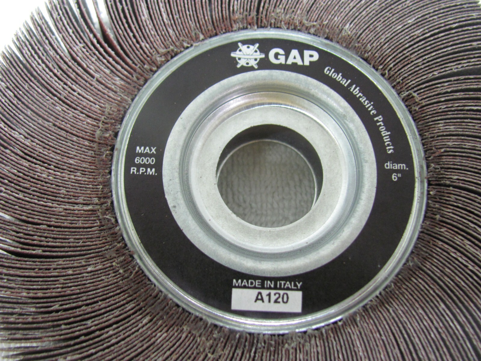 6″ x 1″ x 1″ Inch 120 Grit Bench Pedestal Grinder Premium Unmounted Flap Wheel