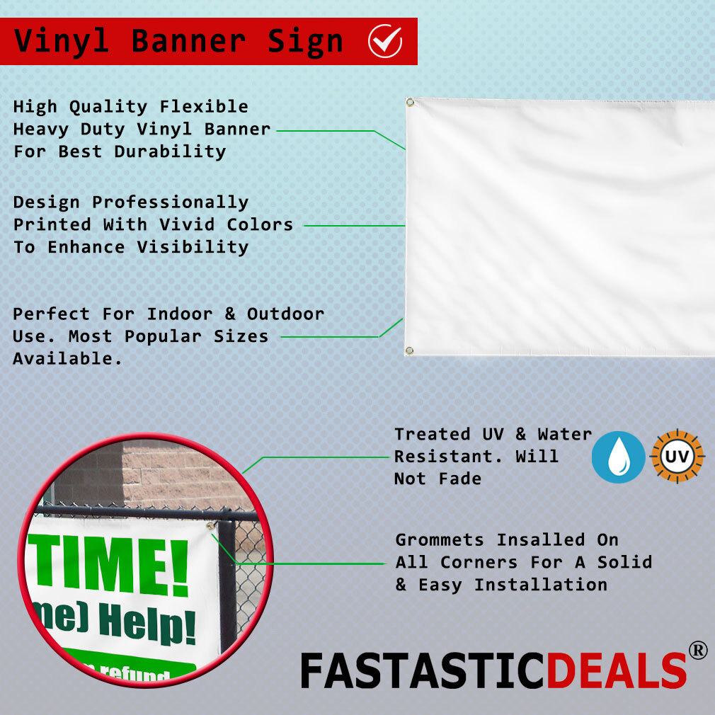 Vinyl Banner Multiple Sizes Yard Sale Business C Business Yard Sale Outdoor