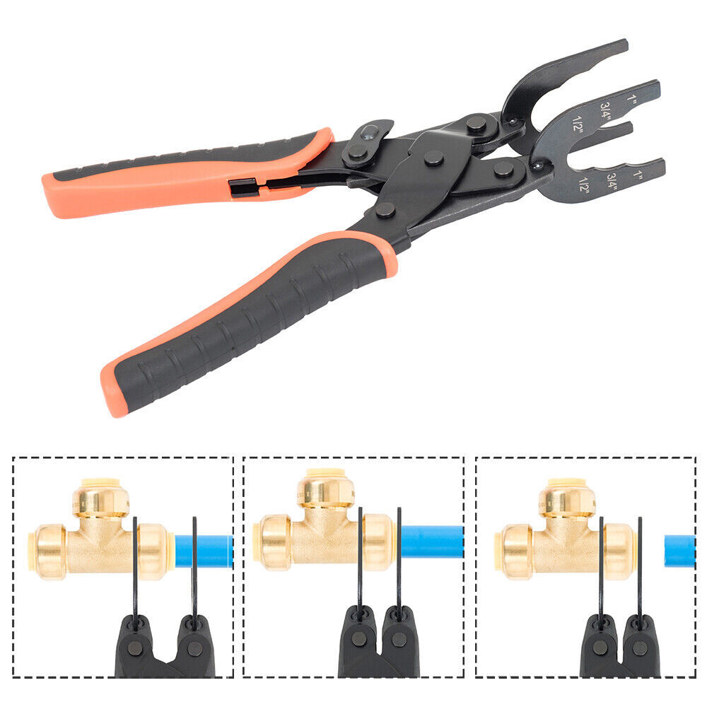 3/8 Inch To 1 Inch Pro Disconnect Tool Push to Connect Fitting Removal PEX Pip