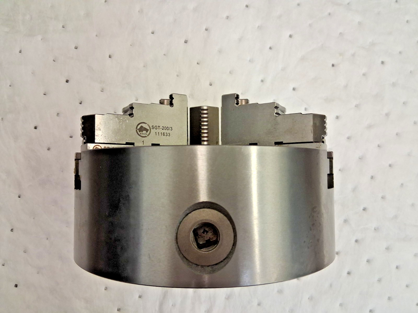 Bison 8” 3 Jaw Lathe Chuck 7-804-0841