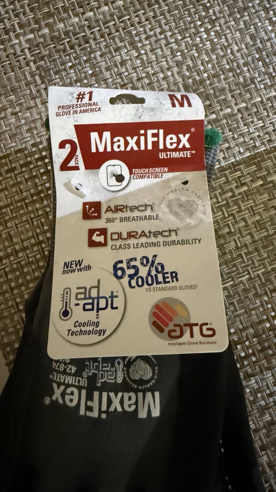 ATG MaxiFlex Ultimate work gloves