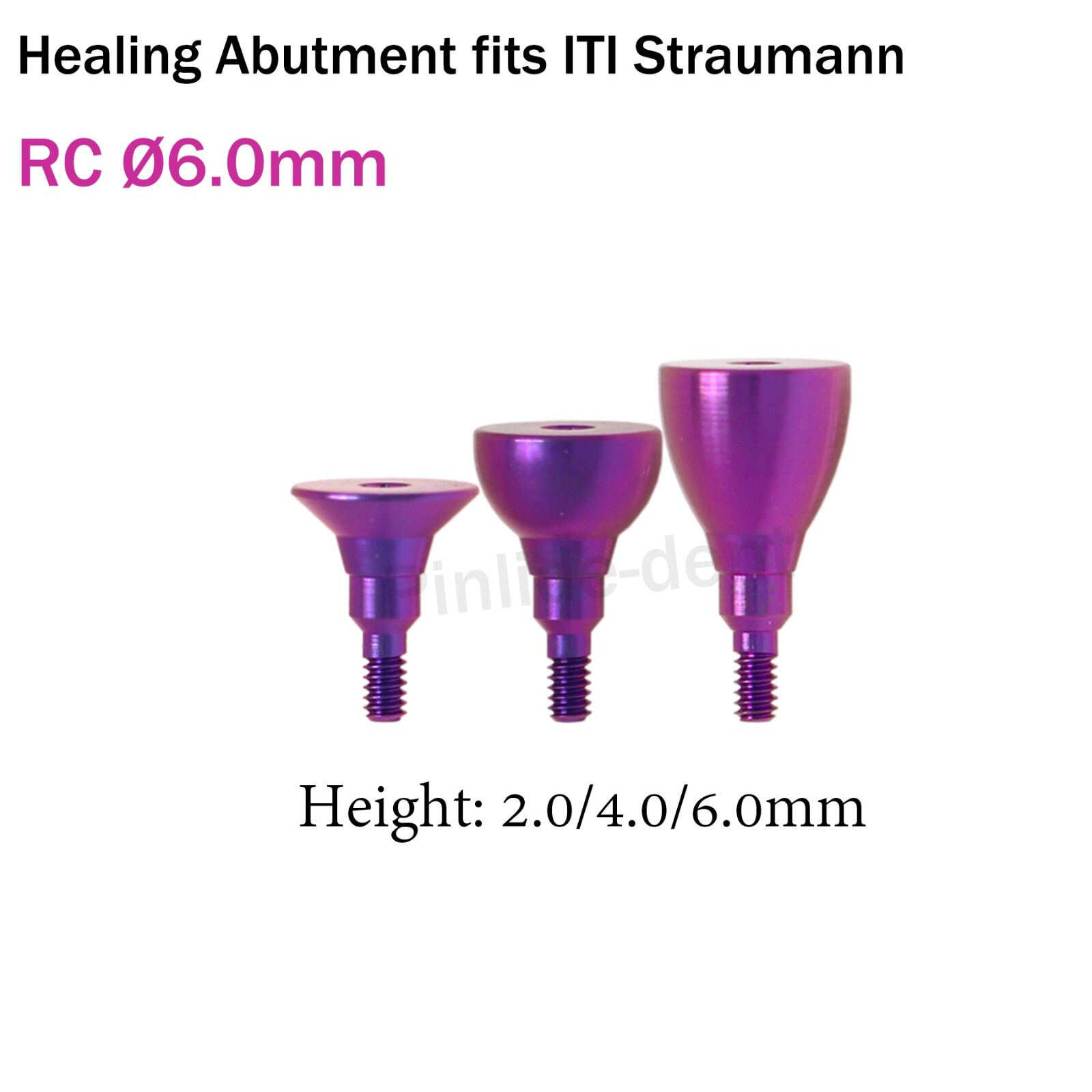Dental Healing Abutment Caps NC/RC Cover Screw fits ITI Straumann BL/BLT