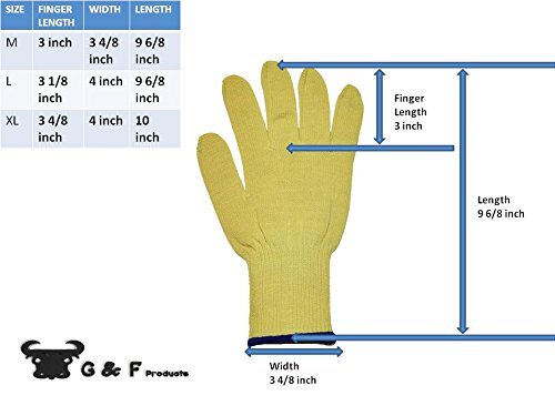 Unisex Adult Cut Resistant Work loves Yellow Large Pack Of 1 Us