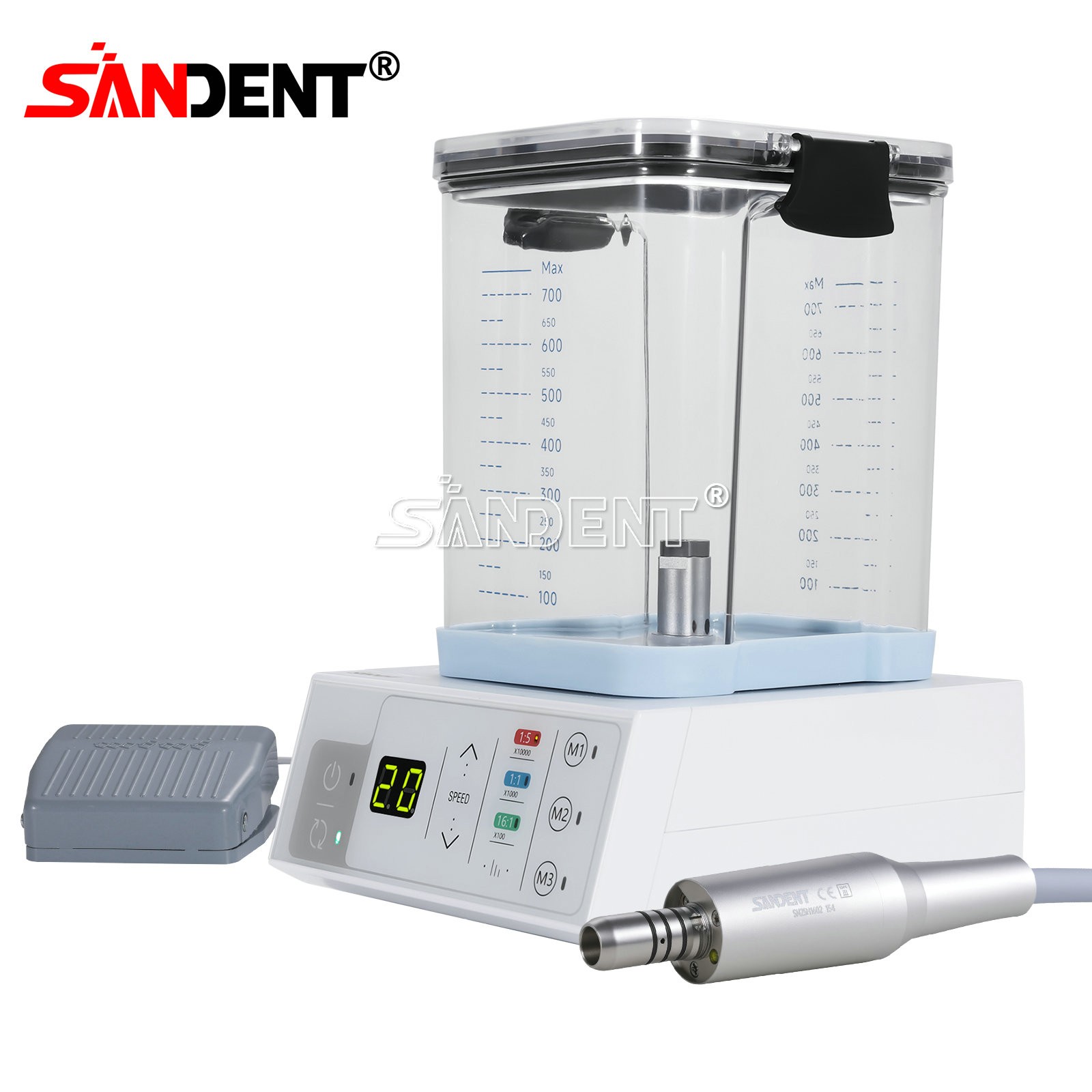 NSK Style Dental Brushless LED Electric Micro Motor/1:5 1:4.2 1:1 Handpiece USA