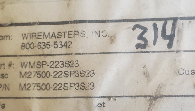 (100′)-M27500-22SP3S23 22 Gauge SP-23 Mil-Spec Cable