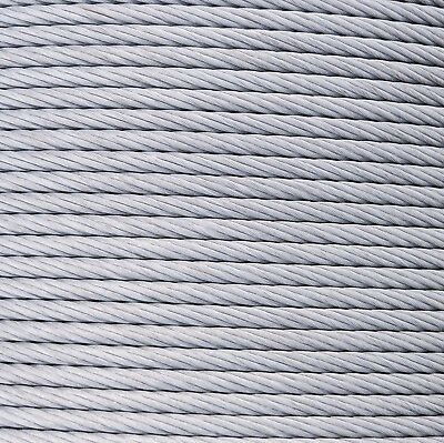 1″ Galvanized Wire Rope Steel Cable IWRC 6×25 (700 Feet)