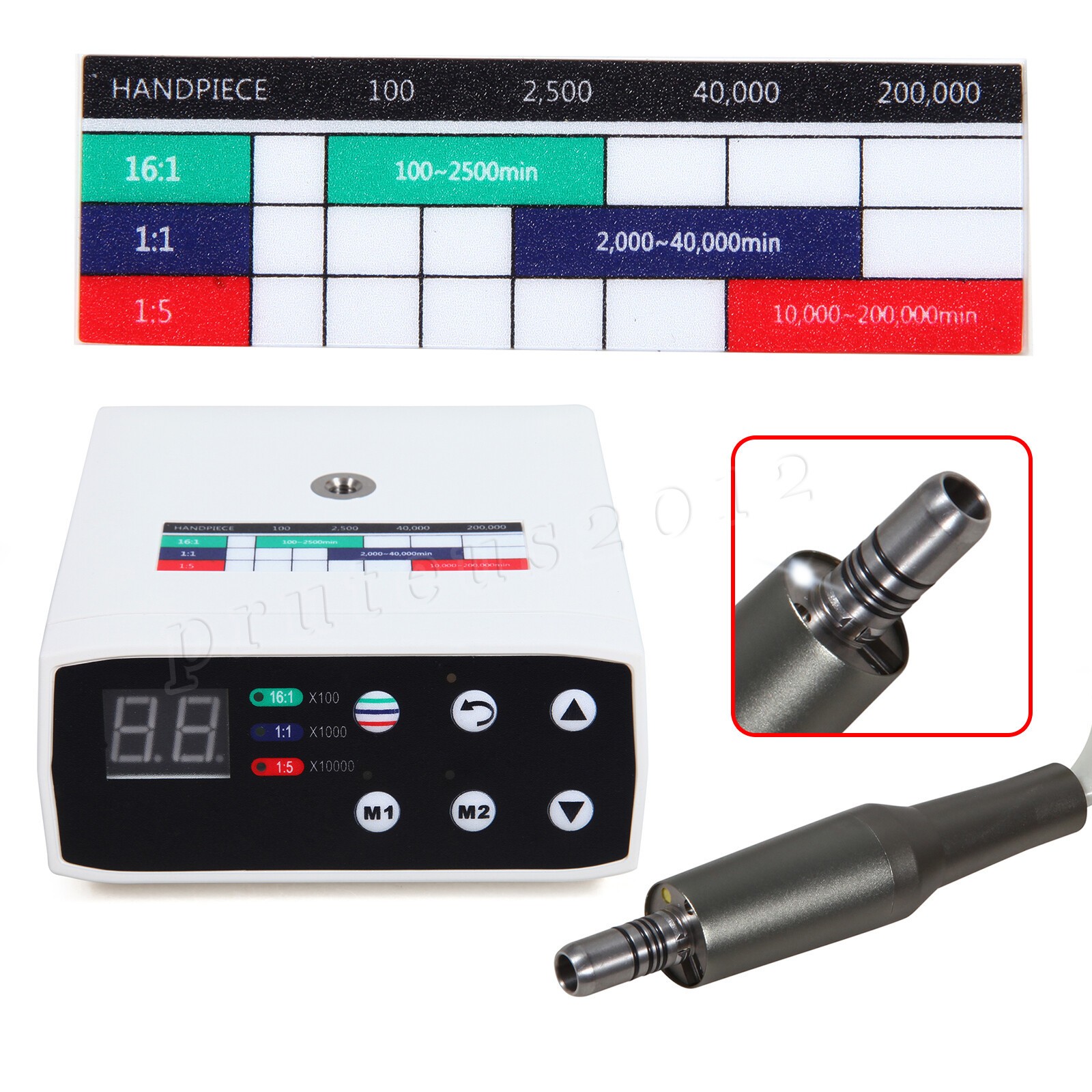 Dental Electric Motor System Clinical Micromotor 1:1 1:5 Handpiece