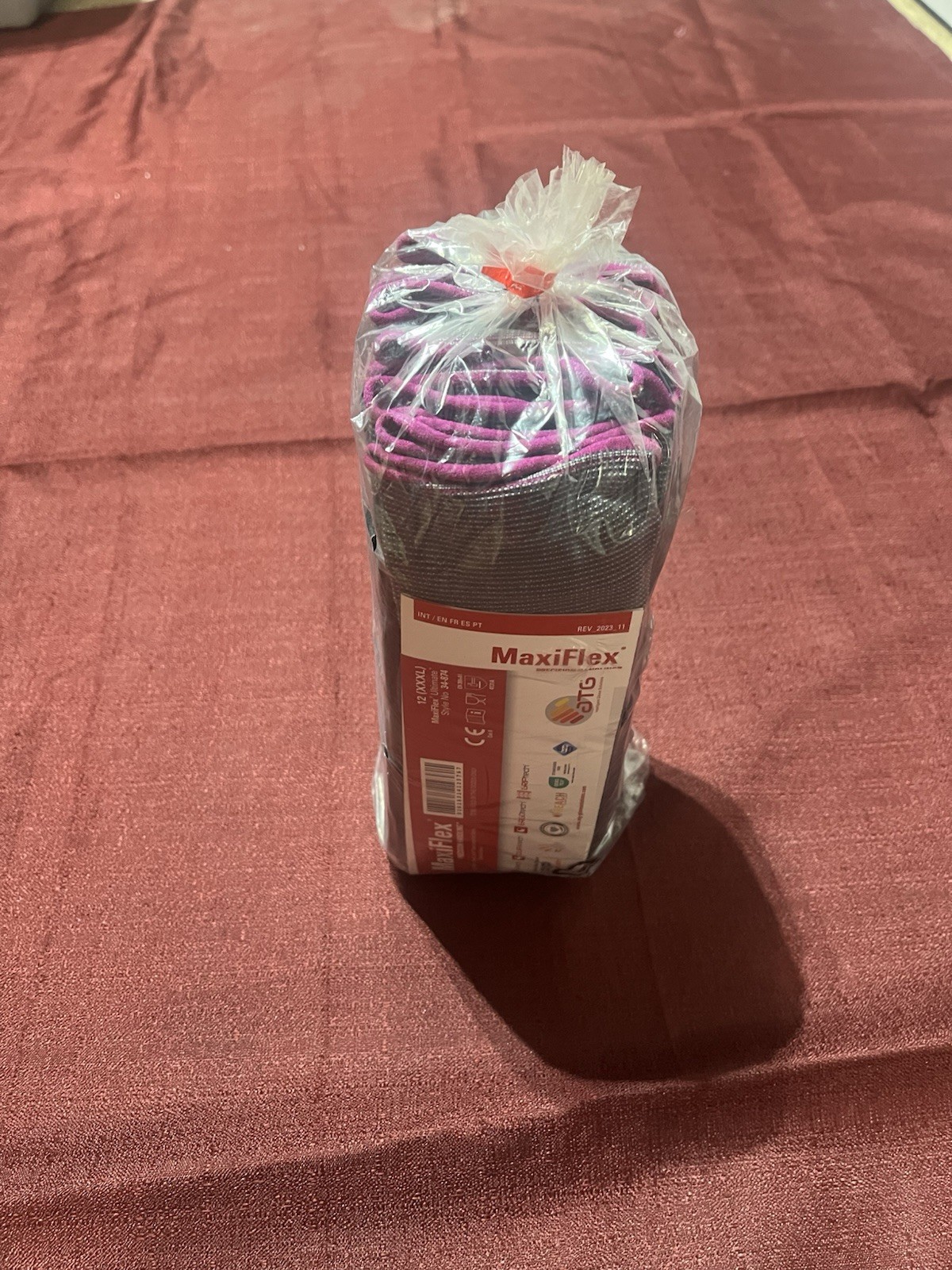 MaxiFlex Ultimate 34-874 Nitrile Coated Work Gloves XXXL 12 Pack Industrial