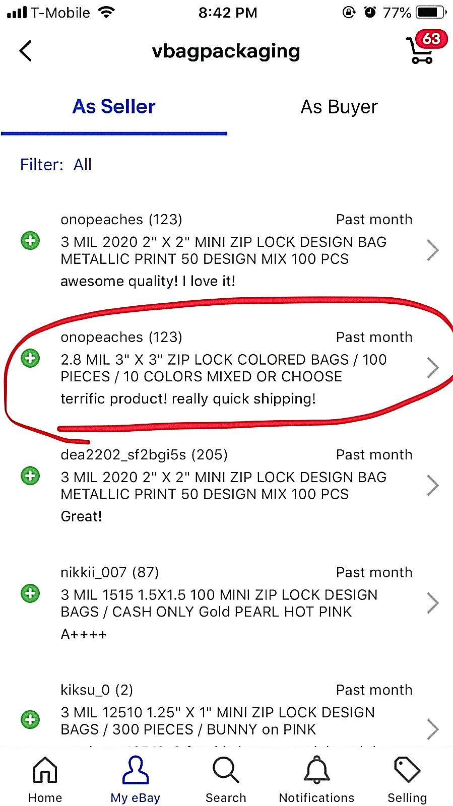 BaggiesSince1987 – 3030 Zip Color Bags 3″X3″ MIX OR CHOOSE 500PCS, READ DETAILS