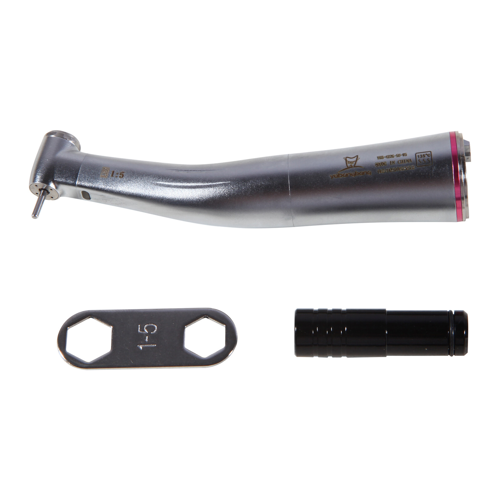 Dental 1:5 Fiber Optic LED Electric Contra Angle Increase Handpiece Ti-MAX X95L