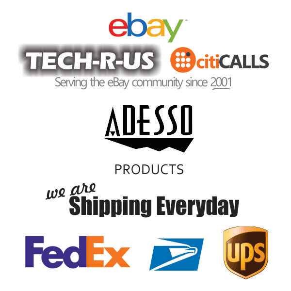Adesso NUSCAN 2500TU 2D Barcode Healthcare Scanner Spill Resistant AntiMicrobial