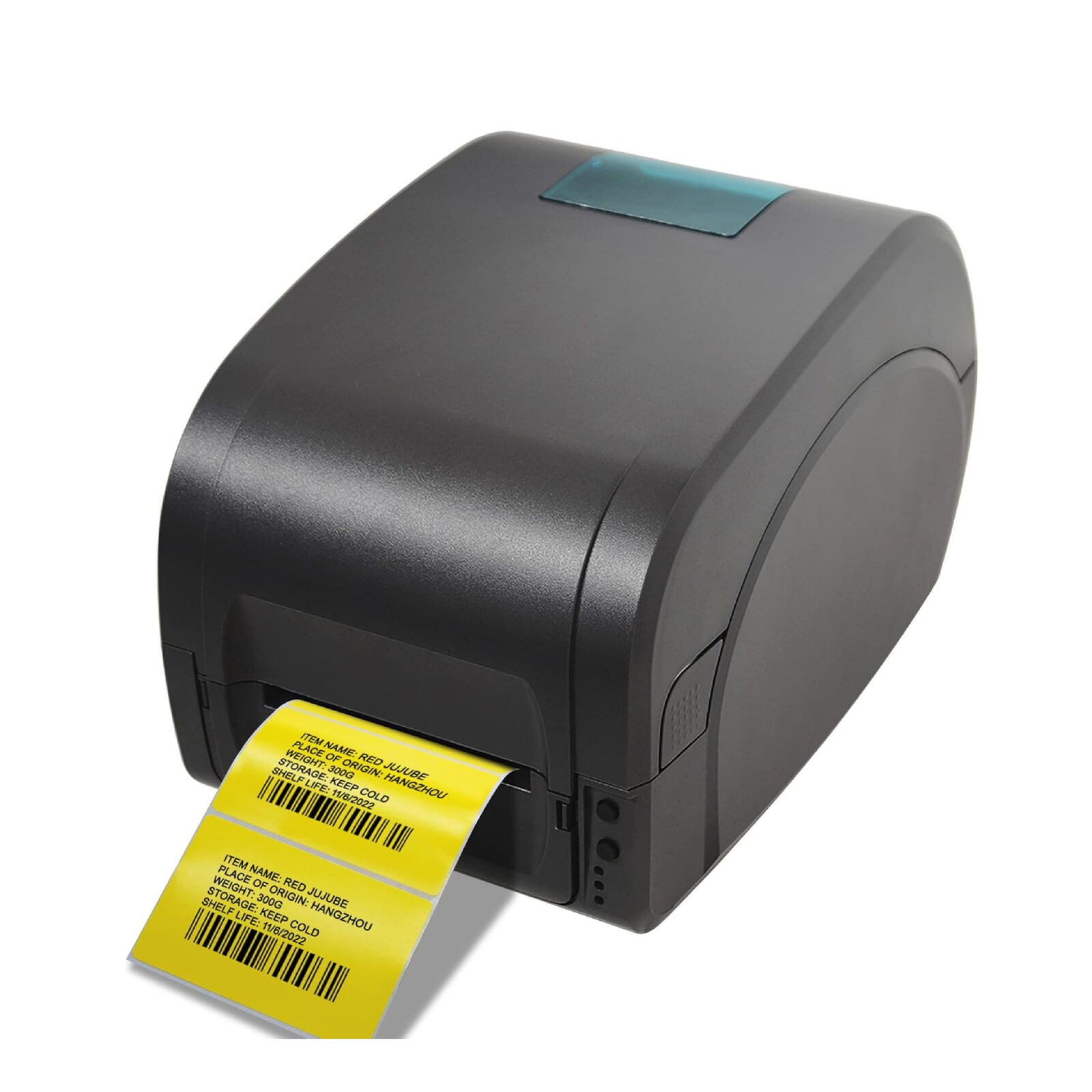 4 Rolls – 4″ x 6″ Thermal Transfer Shipping Labels Yellow 1000/RL for Shipping