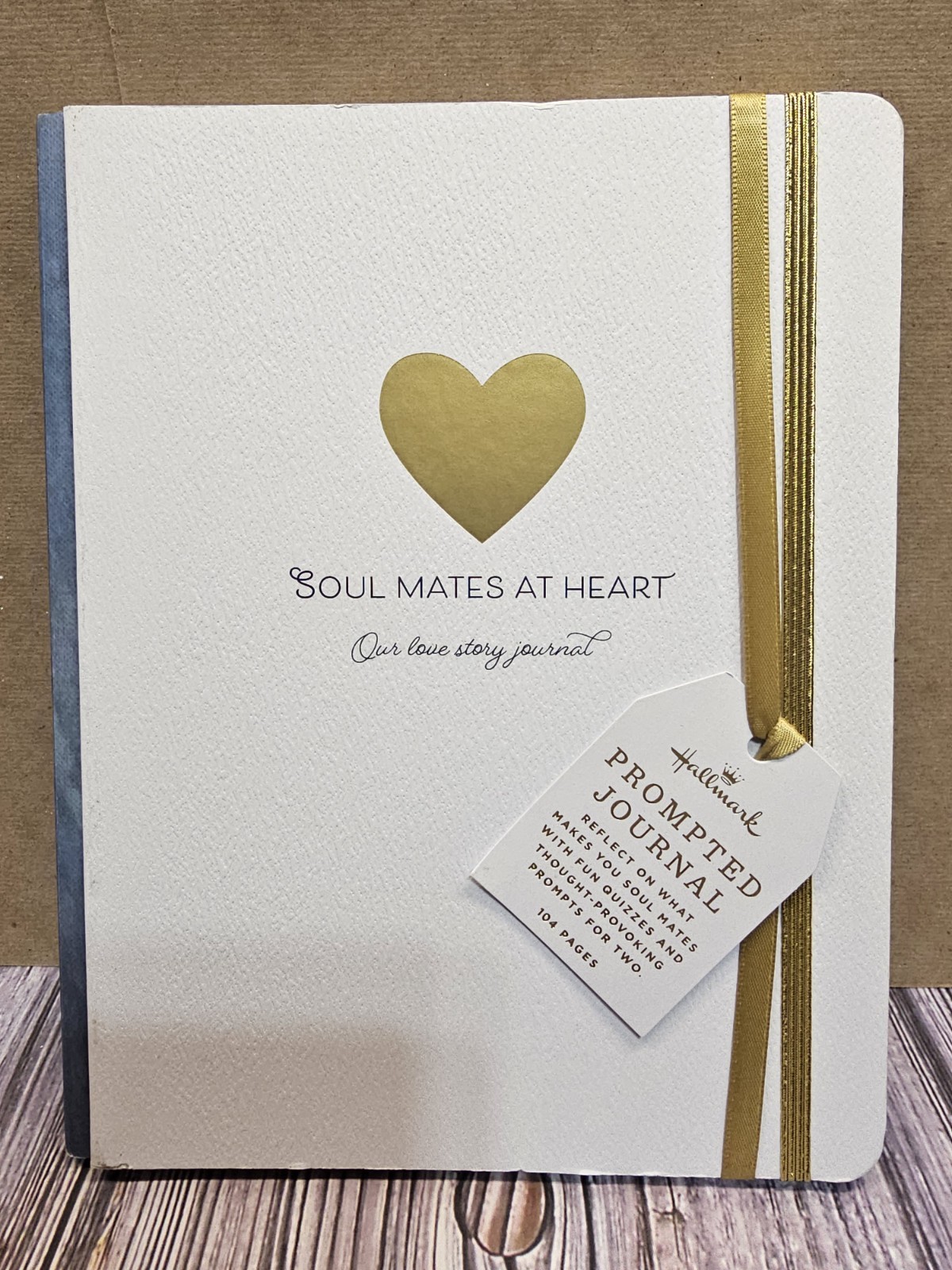 Hallmark Soul Mates at Heart Prompted Love Story Journal Romantic Valentines