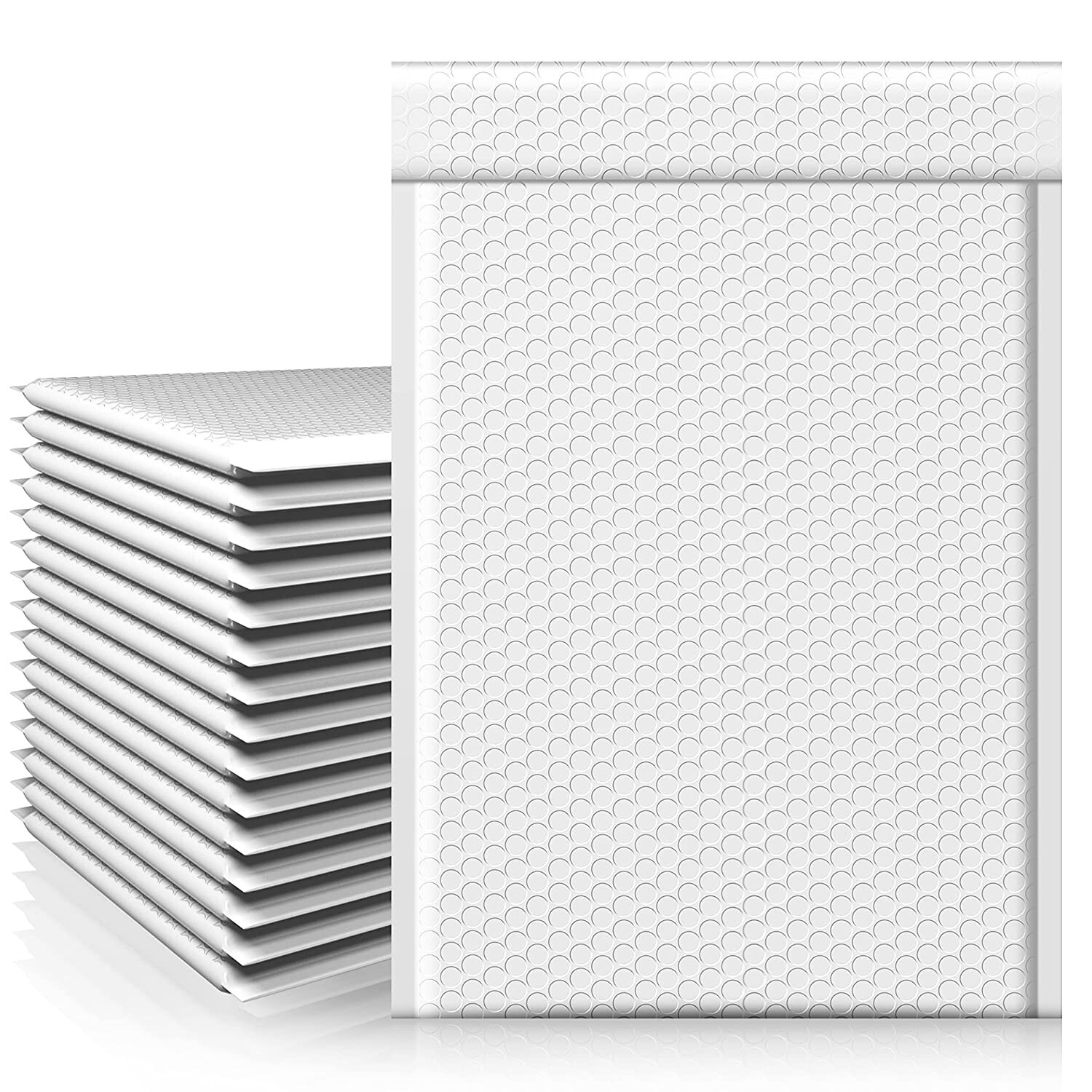 50/100/200/500 Poly Bubble Mailers Padded Envelope Shipping Bags Seal Any Size